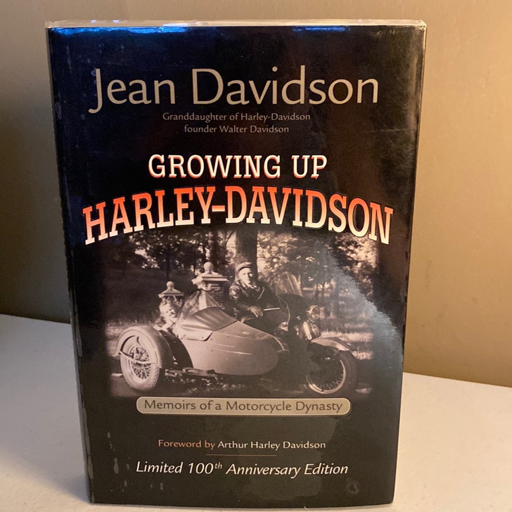 “Growing up Harley-Davidson” Book by Jean Davidson